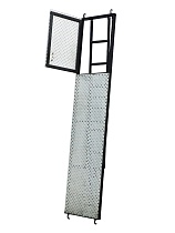 Купить Настил перфорированный оцинкованный с люком и лестницей для строительных лесов 0,6х3,0 м