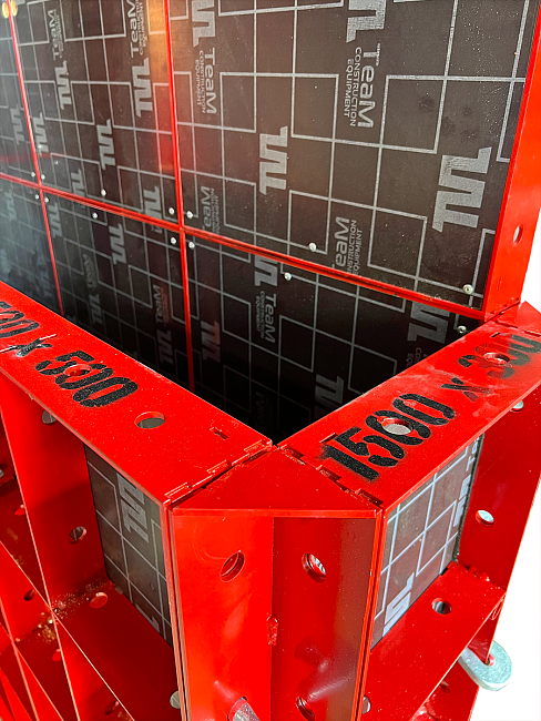 Мелкощитовая опалубка (МЩО) щит линейный 1200×200 фото 4