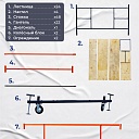 Вышка-тура TeaM ВСП 2.0х2.0, 14.8 м фото 4