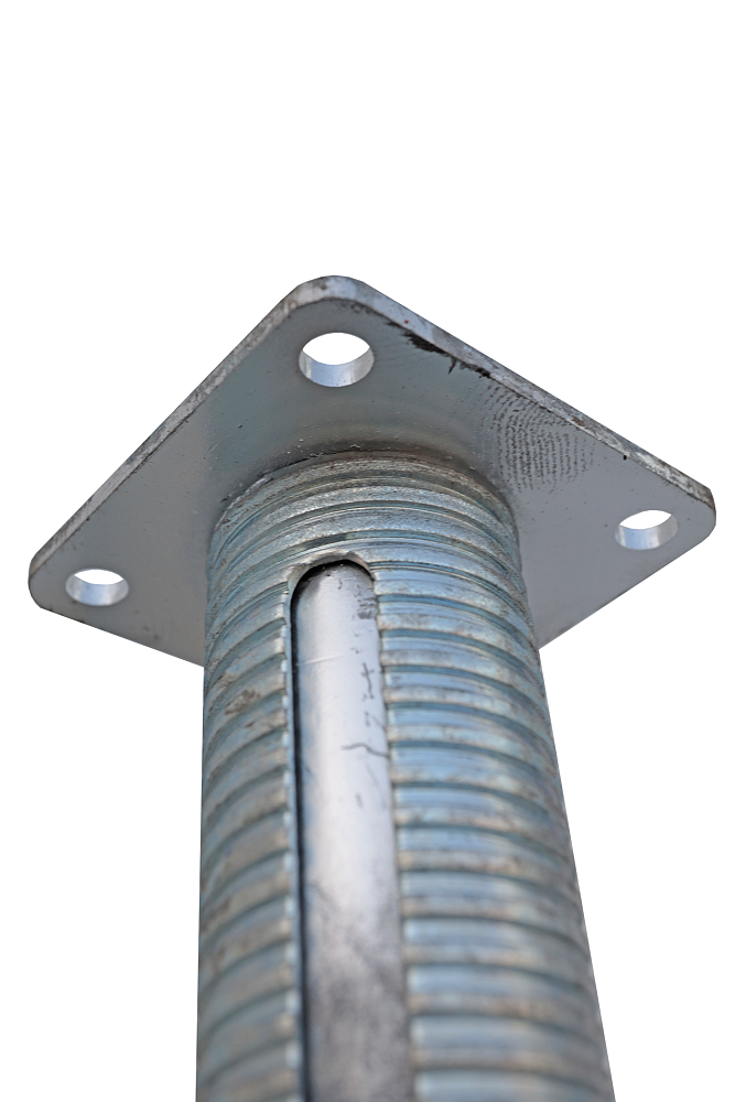 Стойка усиленная телескопическая для опалубки Промышленник оцинкованная 3.7 м фото 3