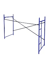 Купить Леса строительные рамные Промышленник ЛРСП 60 секция с лестницей 2х2 м