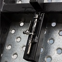 Настил перфорированный оцинкованный с люком и лестницей для строительных лесов 0,6х3,0 м фото 5