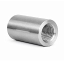 Муфта с цилиндрической резьбой для стыковки арматуры 16 мм фото 2