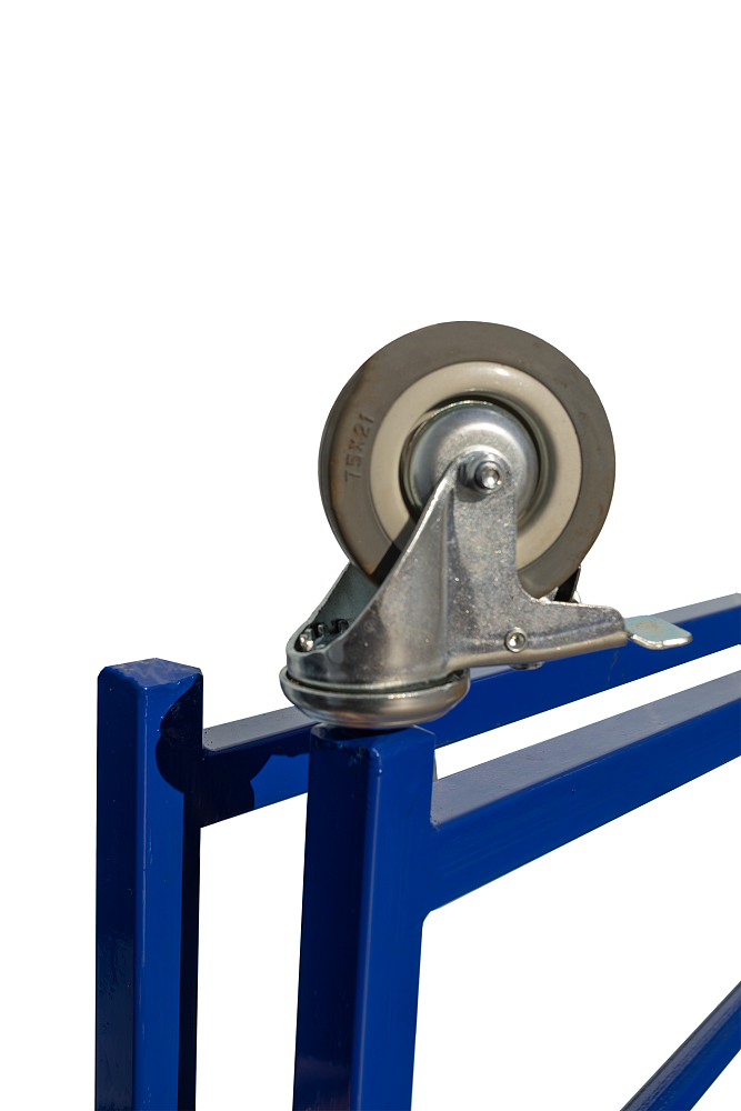 Подмости складные малярные многоярусные на колесах H160 Промышленник фото 3