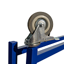 Подмости складные малярные многоярусные на колесах H160 Промышленник фото 3