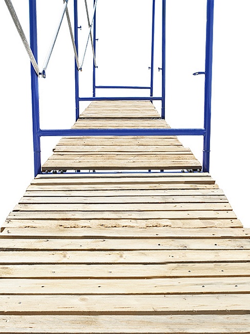 Щит деревянный для строительных лесов 0,75х1 м комплект 3 шт. фото 2