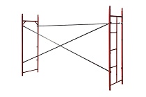 Купить Леса строительные рамные Промышленник ЛРСП 20 секция с лестницей 2х2 м